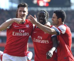 Giroud Sagna Arteta