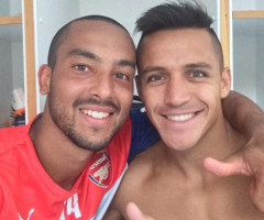 Walcott and Sanchez could be a devastating pair to have on the wings