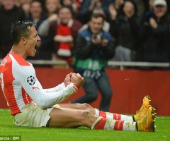 Sanchez scored a beauty to confirm the win over Dortmund