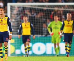 Despite Sanchez's goal, it was another disappointing day for Arsenal
