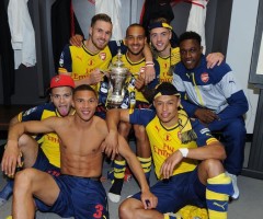 Arsenal's British core is developing a taste for silver...