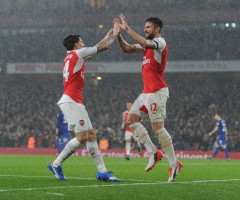 Giroud vs Everton