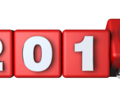 2016 Calender on the red cubes