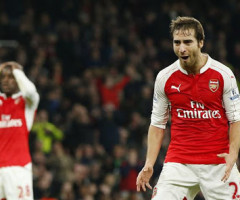 Though he's given his very best - Flamini is unable to successfully deputize for Coquelin