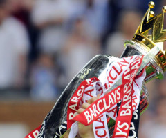 Premier League trophy