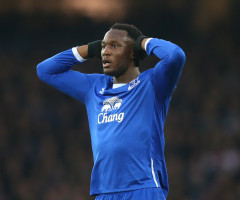 during the Barclays Premier League match between Everton and Stoke City at Goodison Park on December 28, 2015 in Liverpool, England.