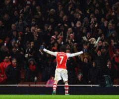 Rosicky celebrate
