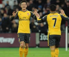 Inseparable. Unstoppable. Ozil and Alexis.