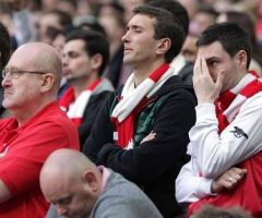 Unhappy fans