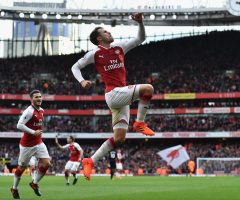 Ramsey celebrates winner