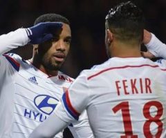 Lacazette and Fekir