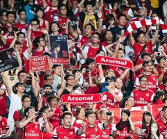 Arsenal is now bigger than United in China