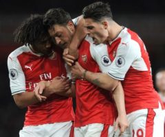 Ozil Xhaka ElNeny