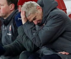 Dejected Wenger