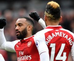 Aubameyang and Lacazette are a formidable strike pair