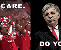 #WeCareDoYou - Arsenal fans unite in warning to Stan #Kroenke