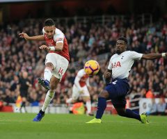 aubameyang arsenal spurs