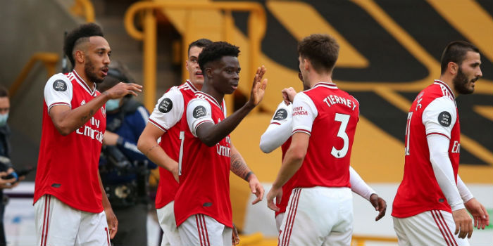 Saka Laca Boom Boom Stuns Wolves As Arteta Has His Arsenal Defending As A Unit Gunners Town