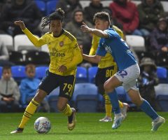 Miguel Azeez in action