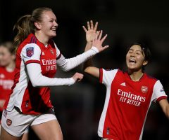 Arsenal Women Celebrate
