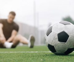 Injured Footballer