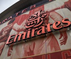 Emirates stadium facade