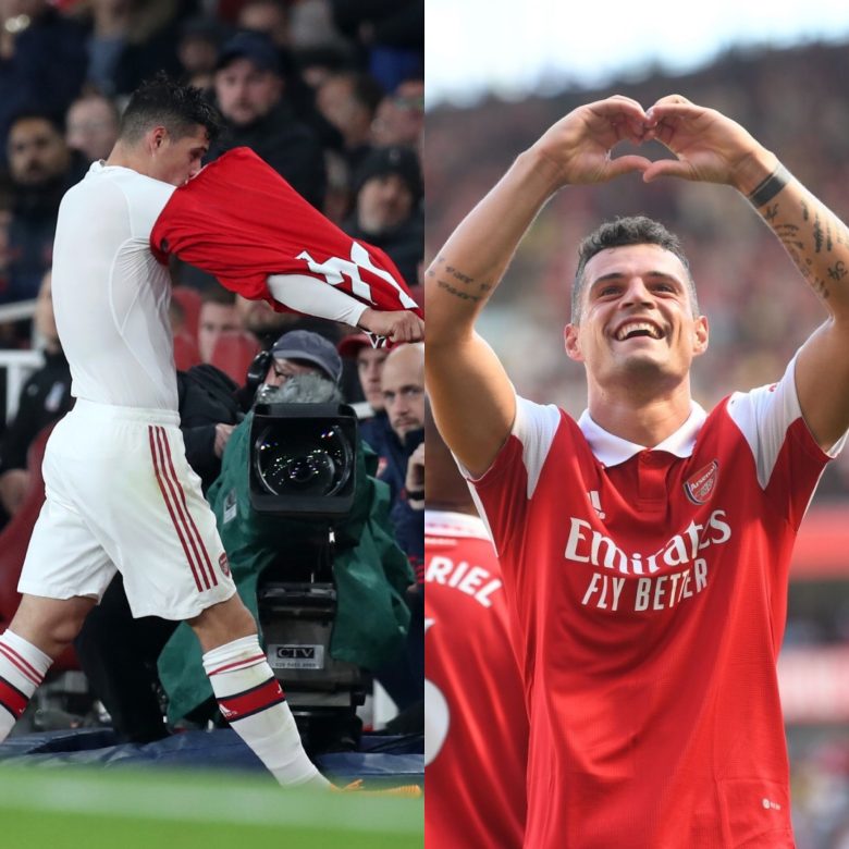 Granit Xhaka transformation