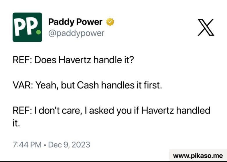Paddy Power Havertz