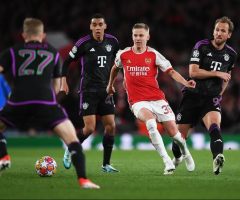 Zinchenko vs Bayern Munich, 1st leg