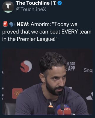 8 Amorim Beat Every Team