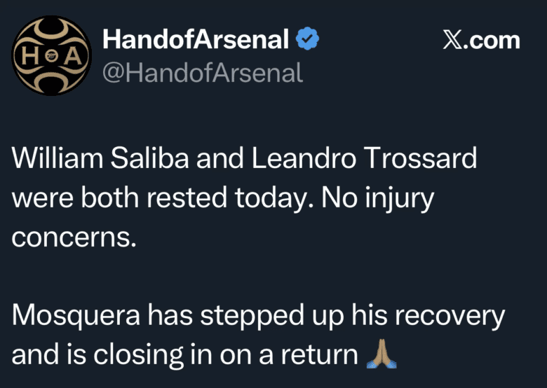 Injury Update